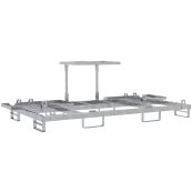 Trio transport traverse | for holding barrier grids, beacons, lamps, base plates